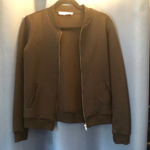 New Black quilted jacket